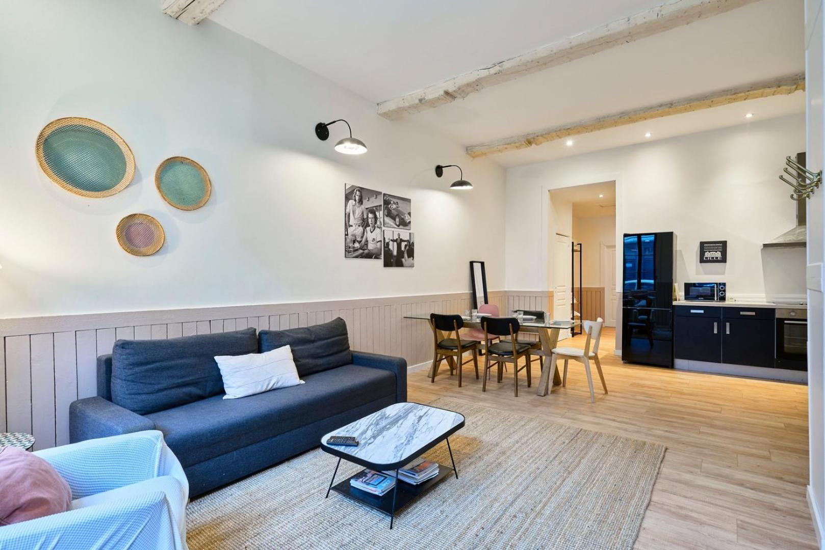 Old Lille: Charming Renovated Apartment Eksteriør billede