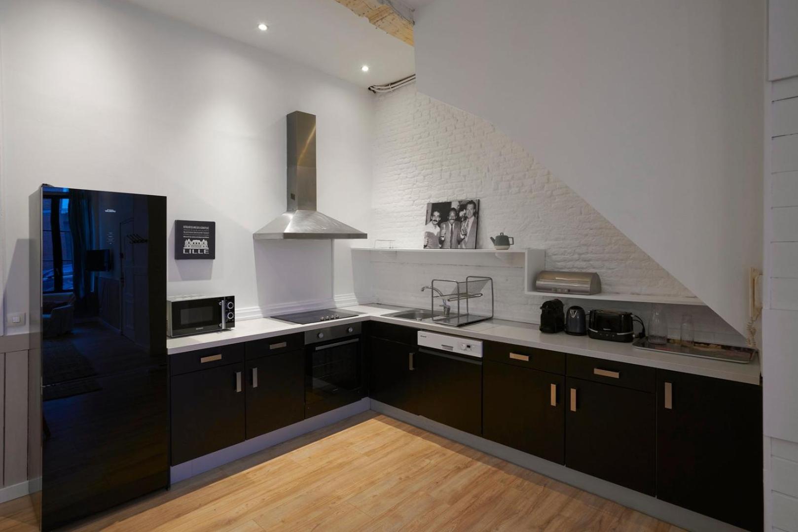 Old Lille: Charming Renovated Apartment Eksteriør billede